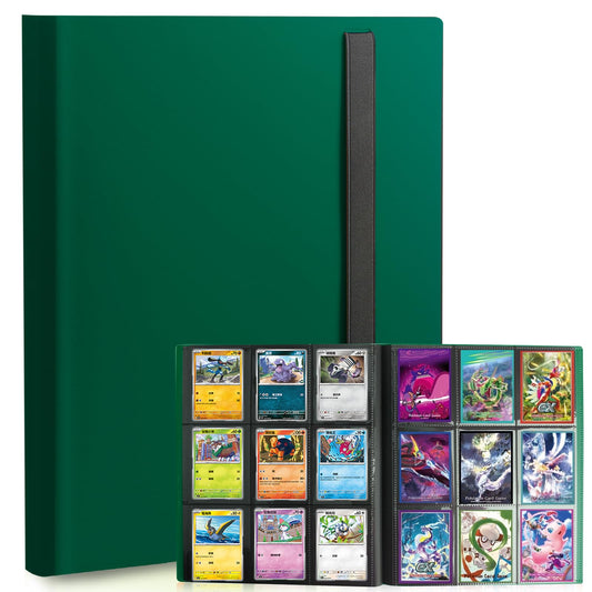 PUPTILY Card Binder with 360-card capacity for complete trading card collections.