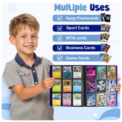 PUPTILY binder in family-friendly design ideal for group collecting sessions