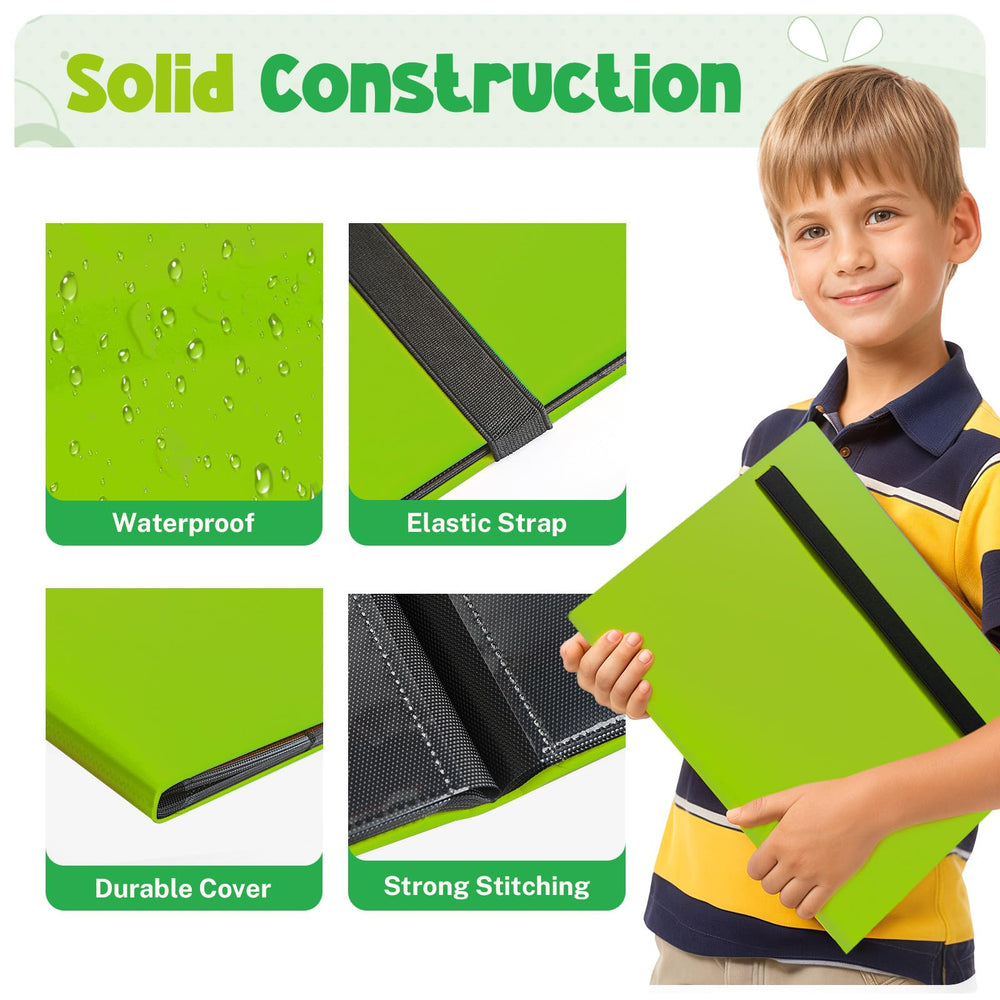 PUPTILY clear sleeves provide high visibility and protection.