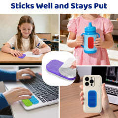 PuraEase Quiet strips provide discreet fidgeting in shared spaces.