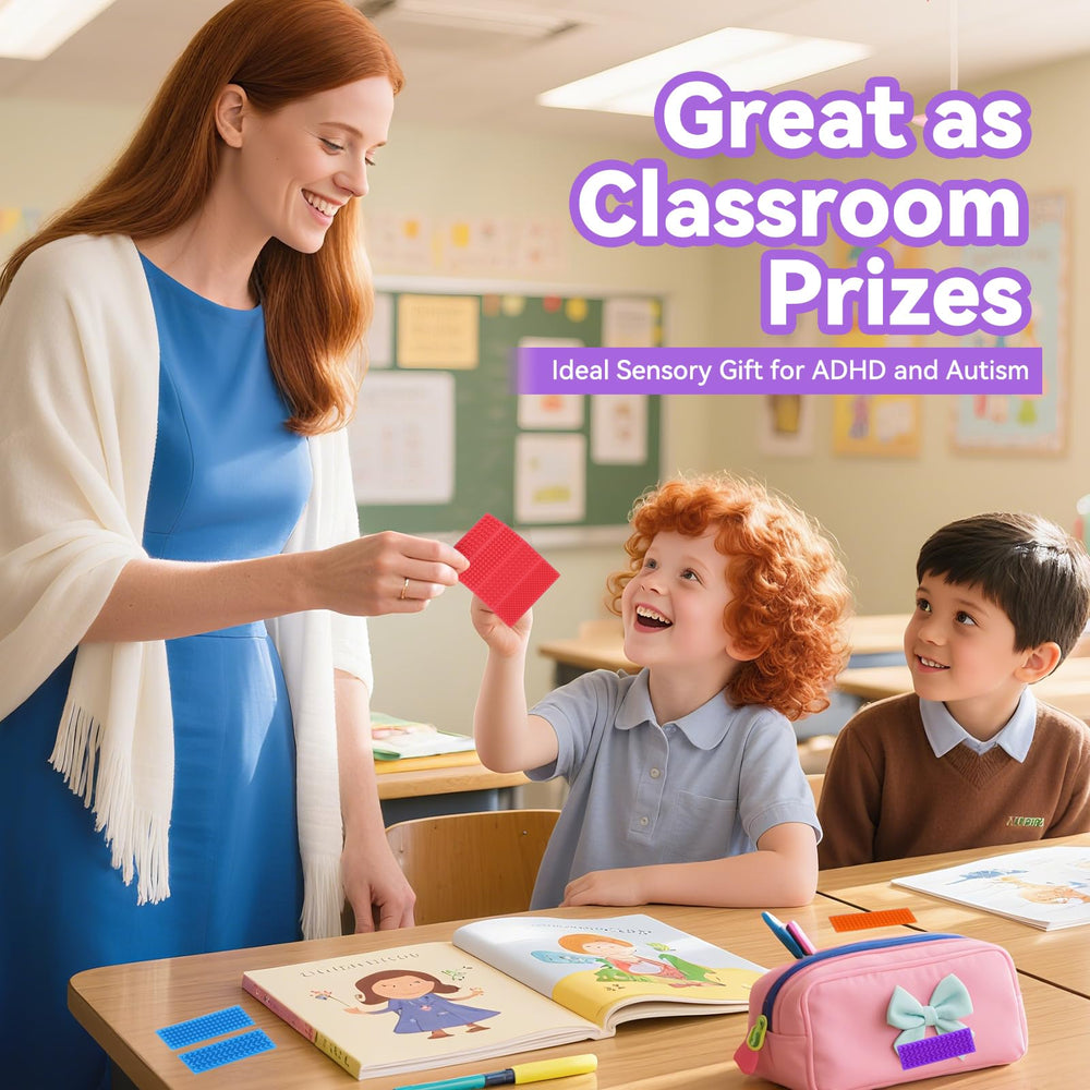 PuraEase strips cling securely during study, play, or travel.