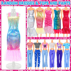 PURPERCAT bikini swimsuits for dolls boost summer playtime
