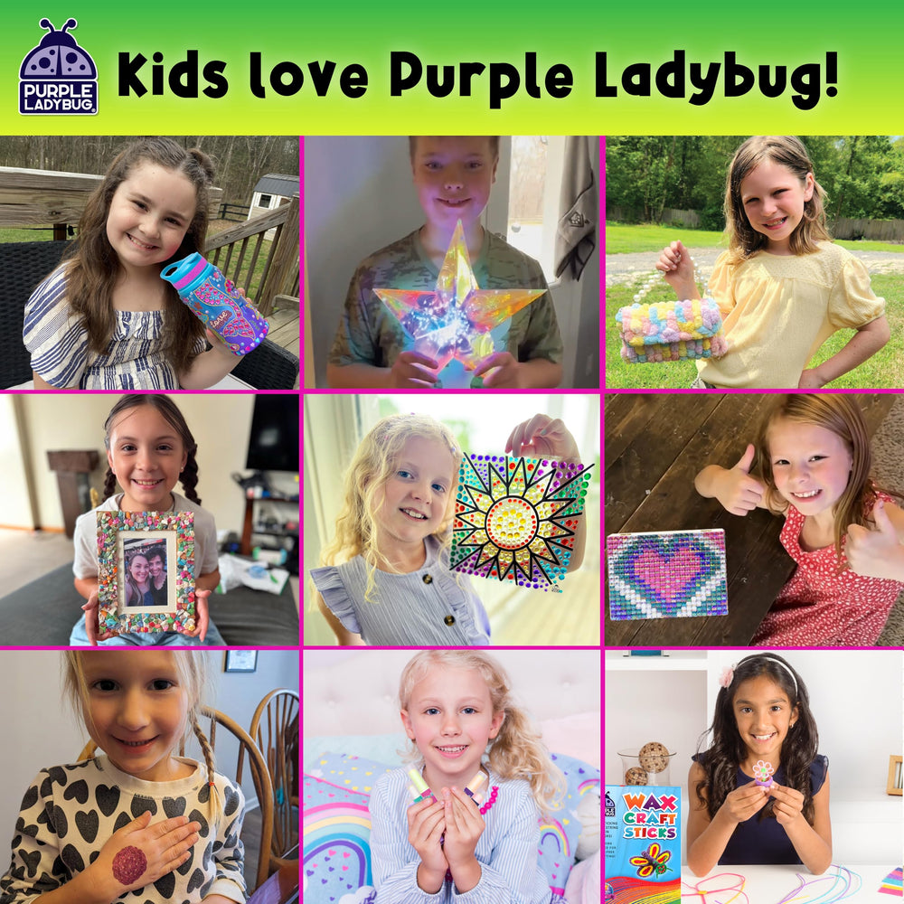 Purple Ladybug gift-ready packaging ideal for gifting creativity.