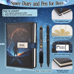 Purtarly diary with pen: ready-to-use writing tool for on-the-go thoughts