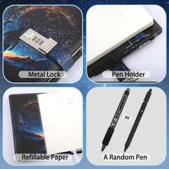 Purtarly travel diary for boys: perfect for outdoor adventures and school notes