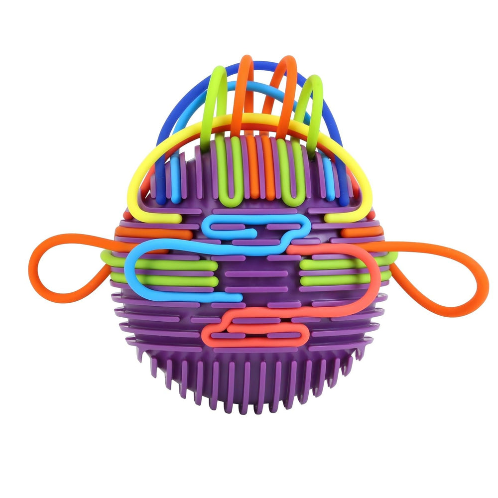 PushGoGo Sensory Ball surface pattern offers tactile exploration and calm engagement.