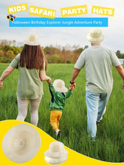 Puteraya 36-pack safari hats for easy party planning.