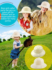 Puteraya kids safari hats ideal for Halloween or costumes.