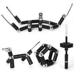 Puxmrko Finger Pen steel balls enable tactile, versatile manipulation.
