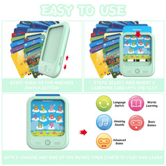 Puzcande tablet quick card-slot setup for instant learning.