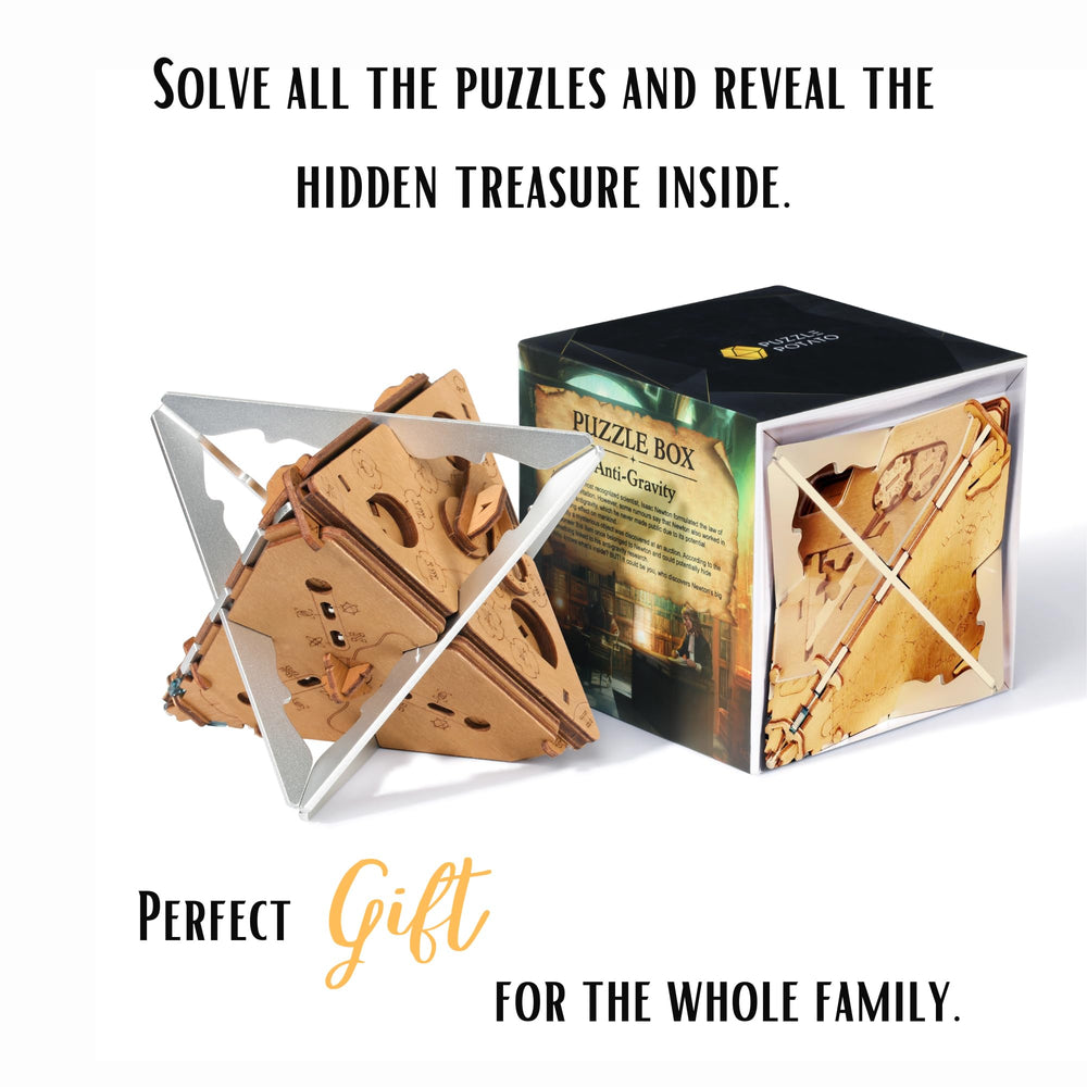 PUZZLE POTATO hidden compartments create a memorable treasure for gifting.