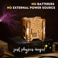 Puzzle Potato Tesla Box magnets demonstrating hidden interactions for puzzle completion