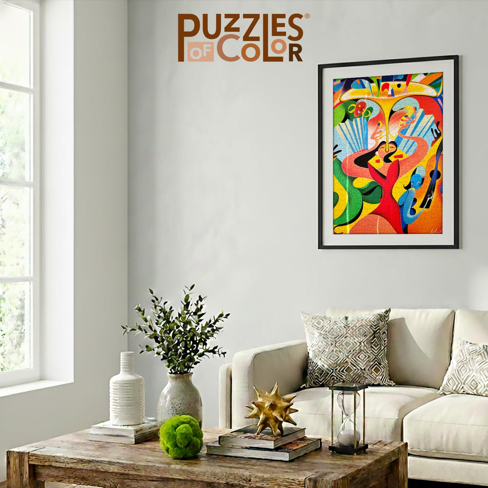 Includes full-size reference photo to aid assembly and family game night.