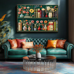 PuzzOne Wildflower Pages box packaging showcases sturdy vintage-style presentation