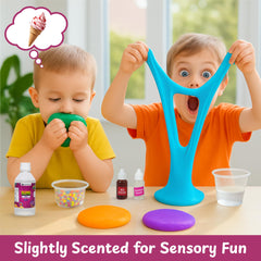 PW DIY Slime Kit shimmering powders add glow and texture