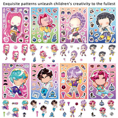 PWSTY creative sticker pack fuels imaginative play and decoration ideas.
