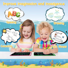 PYTTUR 2-pack doodle board close-up highlights kid-friendly surface