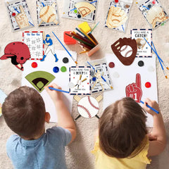 Pzhgoct gift packaging enhances baseball-themed party experiences.
