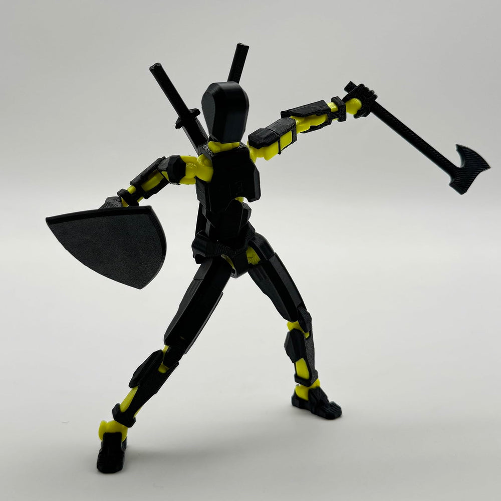 QAONIE Dummy13 weapon expansion set expands play and display possibilities