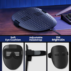 QAQ LED mask packaged in a stylish gift box
