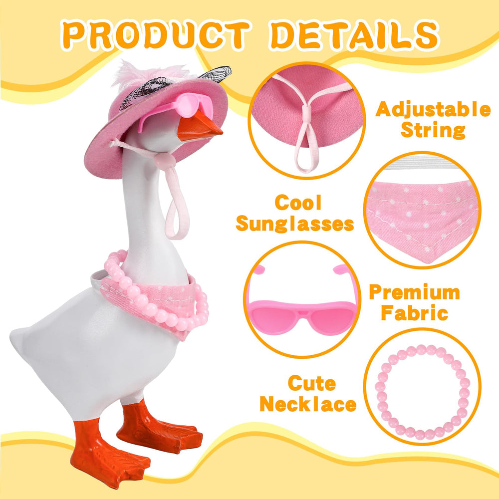 QAUYETM goose outfits swimming-ring highlight sunny vibes.