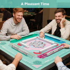 QAZWQAZ Mahjong Mat 3mm neoprene reduces noise during play