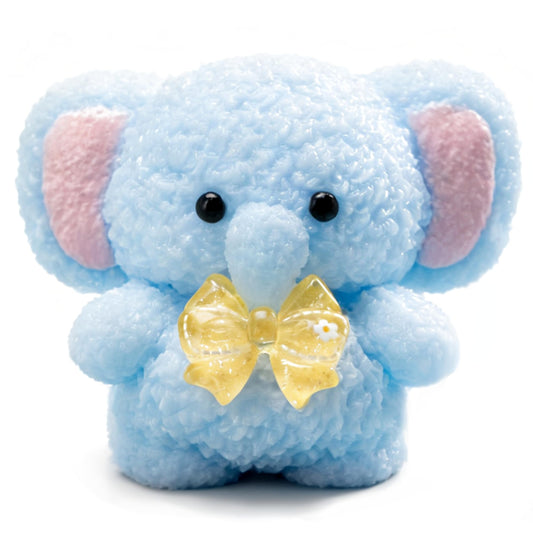 QCROAD SQUISHY blue elephant squishy for calming tactile relief