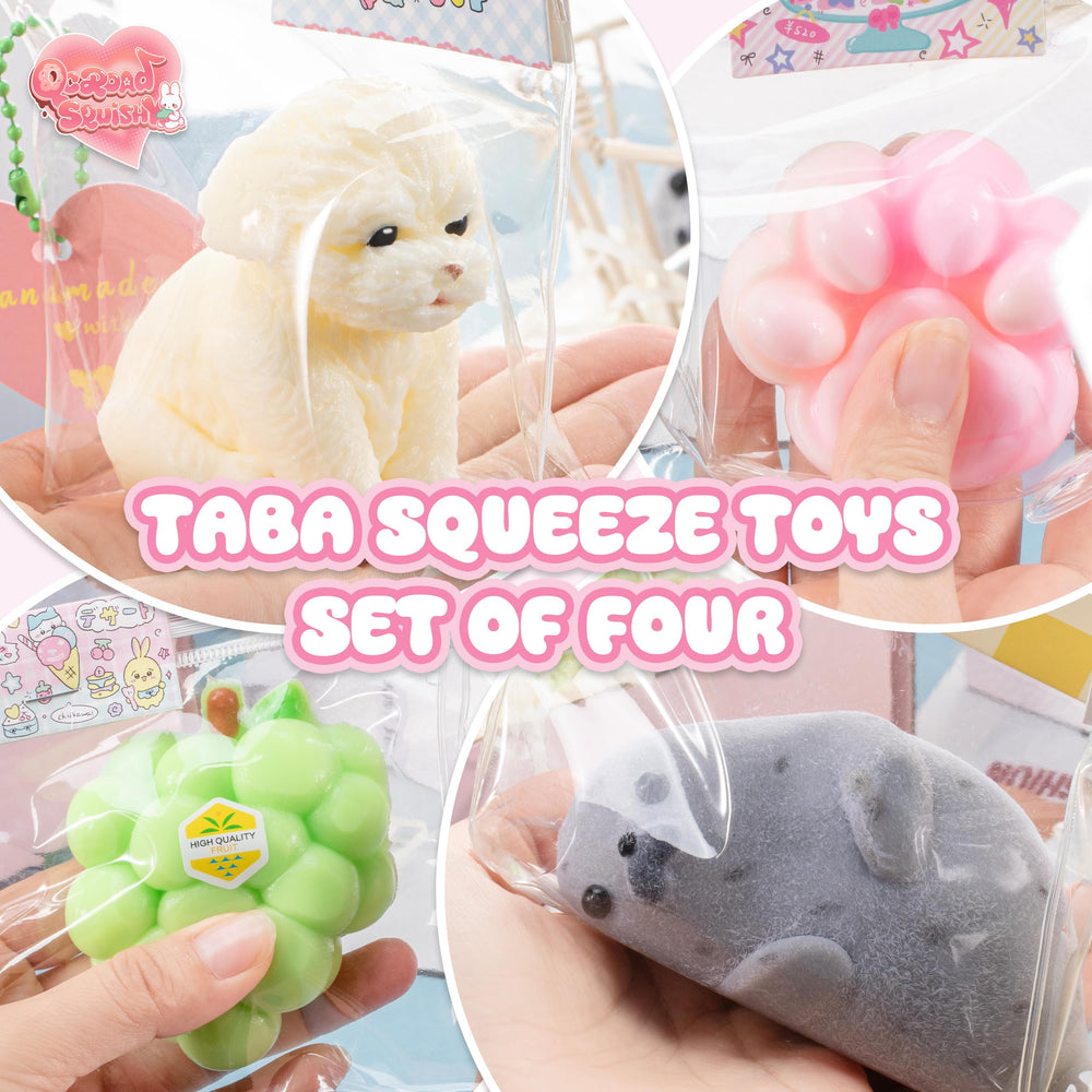 QCROAD SQUISHY taba cat paw squishy with cute texture