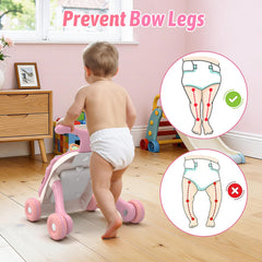 QDRAGON adjustable speed rear wheels help grow with baby steps.