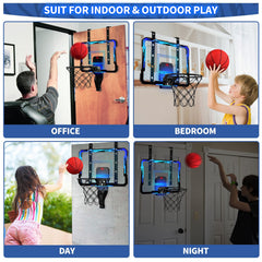 QDRAGON bedroom setup hoop fits small spaces in a room.
