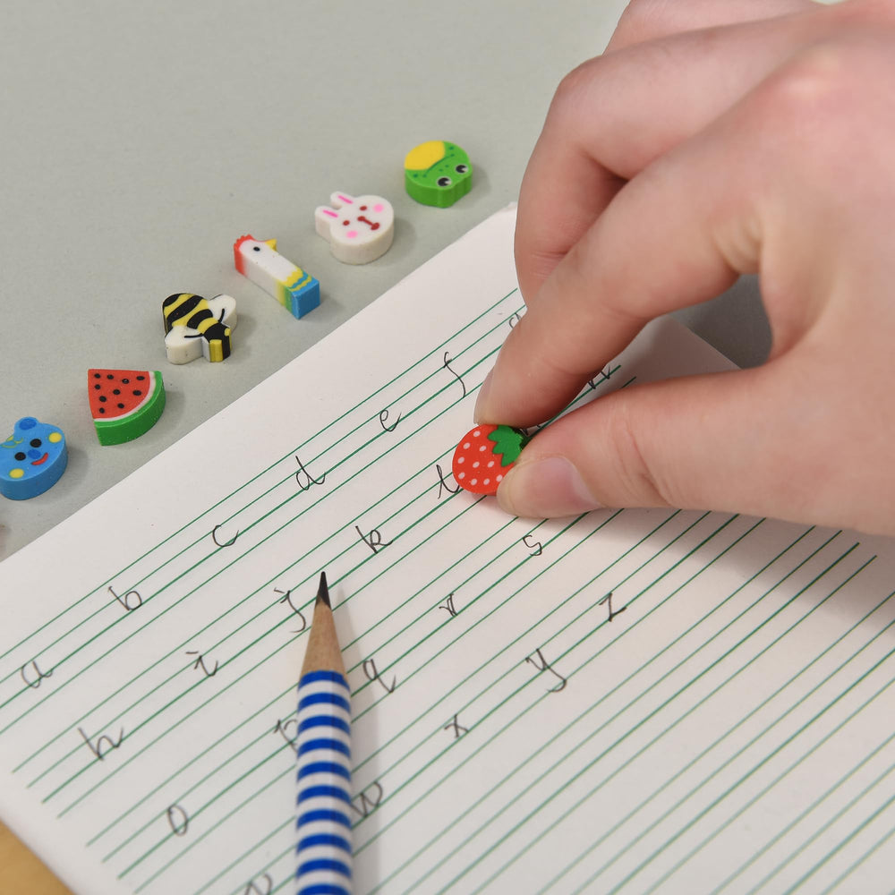 QDXATIVP back-to-school erasers ideal for gifts and rewards