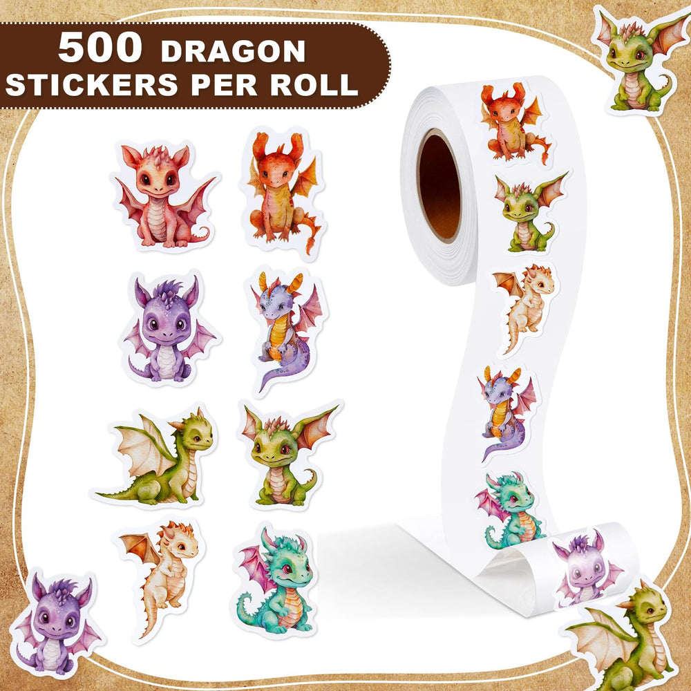 Qeeenar dragon party decorations using these stickers elevate celebration visuals