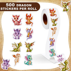 Qeeenar dragon party decorations using these stickers elevate celebration visuals