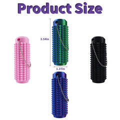 QETRABONE pain stim fidget keychain side hold shows pocket-friendly anxiety relief.