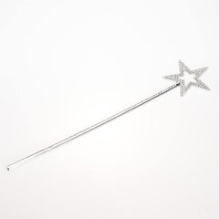 Qeuly Star Wand light reflection and sparkle under lighting for photos.