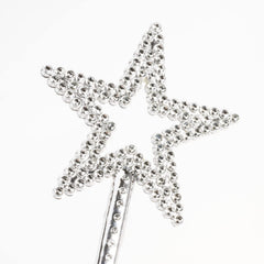 Qeuly Star Wand silver beads close-up highlighting sparkly accents.