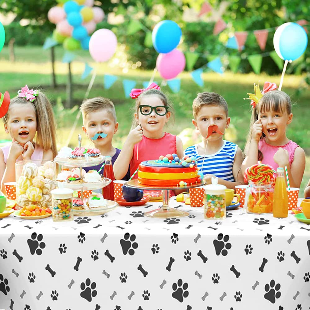 QEYMN puppy-themed party decor for indoor and outdoor venues.