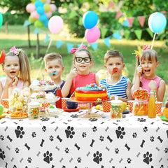 QEYMN puppy-themed party decor for indoor and outdoor venues.