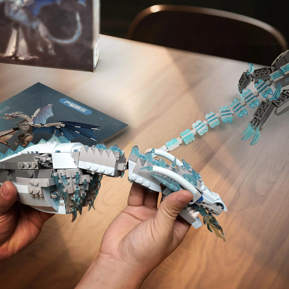QFJ Ice Dragon interactive effects enhance atmospheric scenes