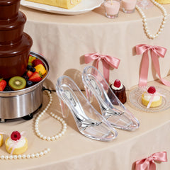 QFkris Cinderella slipper intricate design adds elegance to any dresser