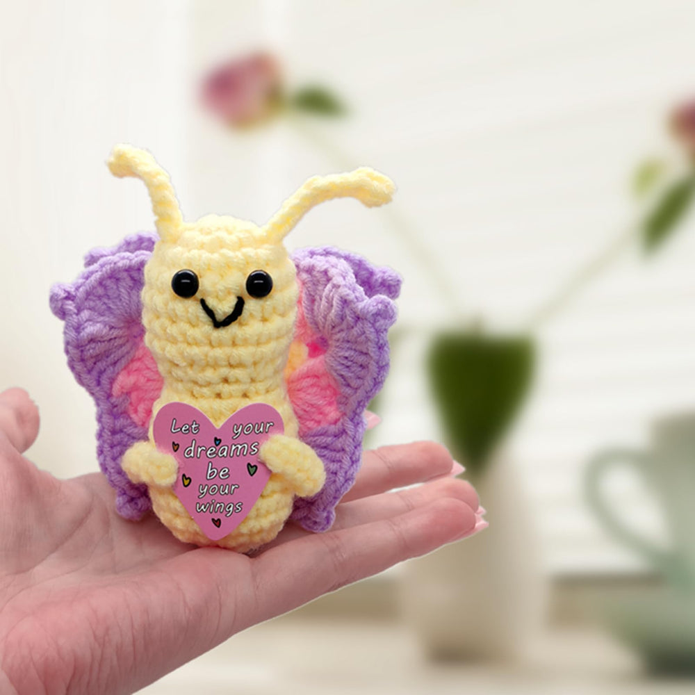 QHARIX crochet butterfly gift for women and teens brightening moments