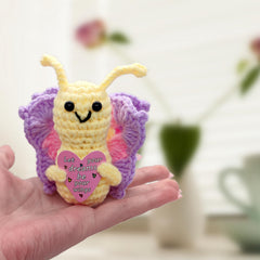QHARIX crochet butterfly gift for women and teens brightening moments