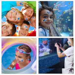 qhqqwzxqc ocean animal stickers: tropical fish for journals and gifts.