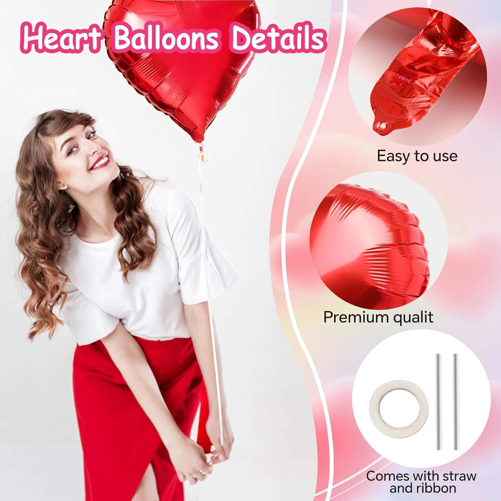 QianYa balloons with attached ribbons enable quick setup