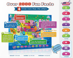 Qiaojoy map in use with touch-enabled play for interactive learning.