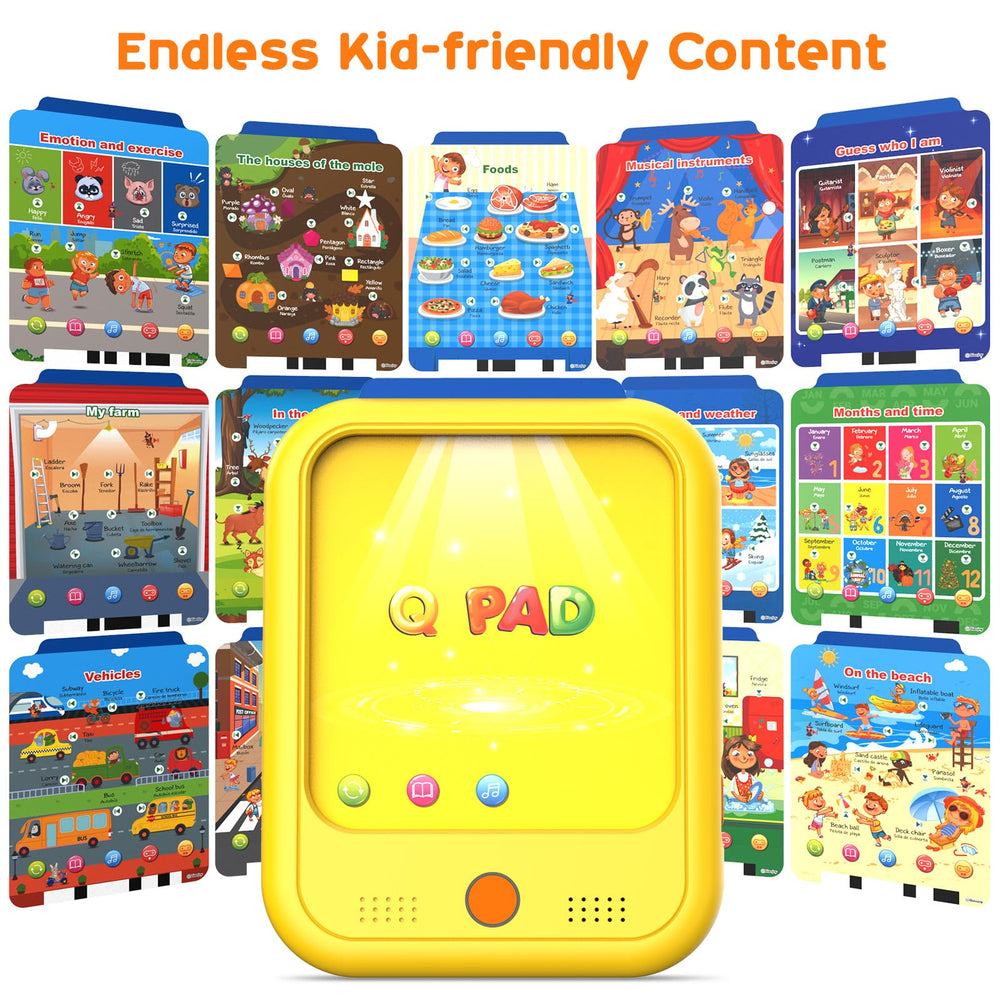 Qiaojoy sounds and effects foster word exploration.