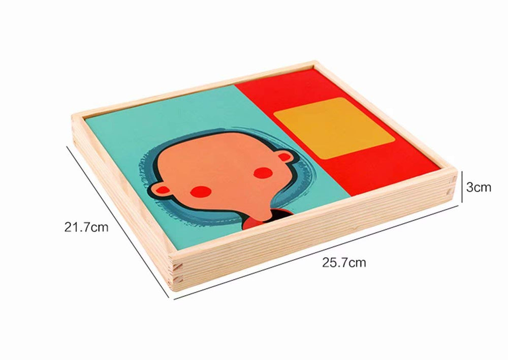 QIAONIUNIU reversible lid simplifies cleanup after play.