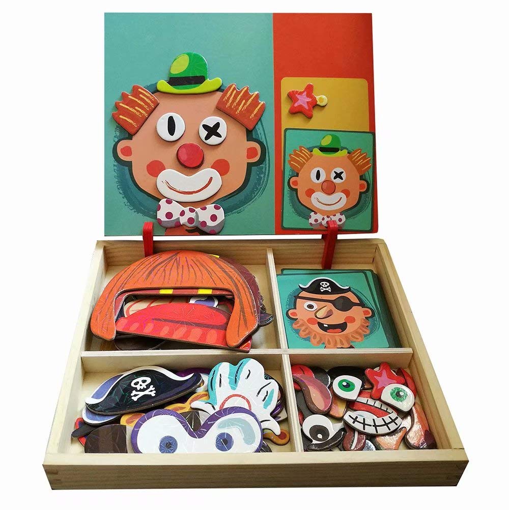 QIAONIUNIU wooden puzzle box with reversible lid for safe storage.