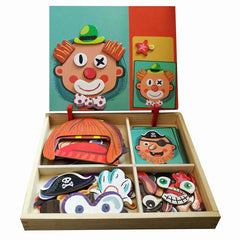 QIAONIUNIU wooden puzzle box with reversible lid for safe storage.