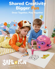Built with child-safe materials for worry-free, home classroom use.